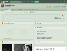 Tablet Screenshot of host-club-lover.deviantart.com