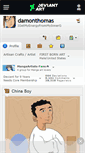 Mobile Screenshot of damonthomas.deviantart.com