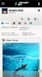 Mobile Screenshot of dream-shot.deviantart.com