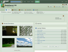 Tablet Screenshot of bladedancer190.deviantart.com