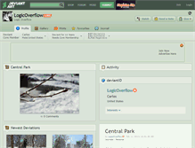 Tablet Screenshot of logicoverflow.deviantart.com