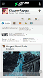 Mobile Screenshot of kitsune-raposa.deviantart.com