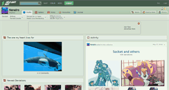 Desktop Screenshot of nanairo.deviantart.com