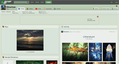 Desktop Screenshot of ekhorizon.deviantart.com