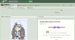Desktop Screenshot of ihappyx3.deviantart.com