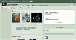 Desktop Screenshot of fabulousmonsters.deviantart.com