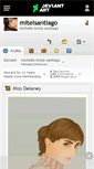 Mobile Screenshot of mitelsantiago.deviantart.com