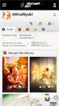 Mobile Screenshot of miirumiyuki.deviantart.com