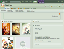 Tablet Screenshot of miirumiyuki.deviantart.com
