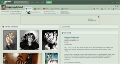 Desktop Screenshot of megamijadeheart.deviantart.com