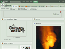 Tablet Screenshot of octogone.deviantart.com