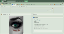 Desktop Screenshot of caylaxcreeper.deviantart.com