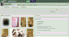 Desktop Screenshot of luvdeviantart.deviantart.com