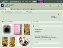 Tablet Screenshot of luvdeviantart.deviantart.com