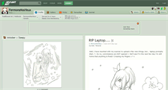 Desktop Screenshot of fermonsnosyeux.deviantart.com
