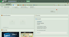 Desktop Screenshot of lab-rat71.deviantart.com