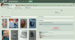 Desktop Screenshot of bataota.deviantart.com