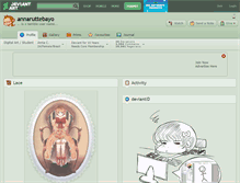 Tablet Screenshot of annaruttebayo.deviantart.com