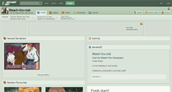 Desktop Screenshot of bleach-ocs-club.deviantart.com