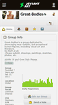 Mobile Screenshot of great-bodies.deviantart.com