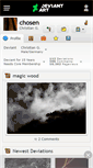 Mobile Screenshot of chosen.deviantart.com