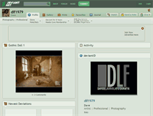 Tablet Screenshot of dlf1979.deviantart.com