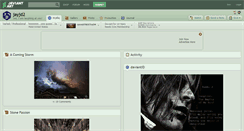 Desktop Screenshot of jayjd2.deviantart.com