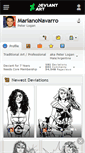 Mobile Screenshot of marianonavarro.deviantart.com