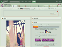 Tablet Screenshot of farlyanda.deviantart.com