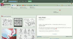 Desktop Screenshot of gummycow.deviantart.com