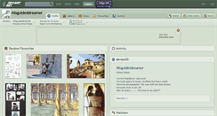 Desktop Screenshot of misguideddreamer.deviantart.com