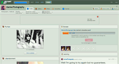 Desktop Screenshot of maniacphotography.deviantart.com