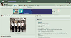 Desktop Screenshot of danielly.deviantart.com
