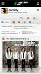 Mobile Screenshot of danielly.deviantart.com