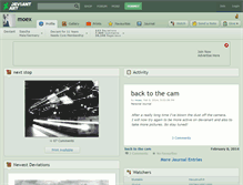 Tablet Screenshot of moex.deviantart.com