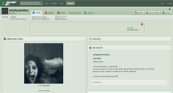 Desktop Screenshot of emptyremains.deviantart.com