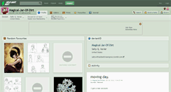 Desktop Screenshot of magical-jar-of-dirt.deviantart.com