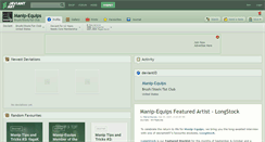 Desktop Screenshot of manip-equips.deviantart.com