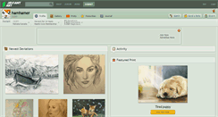 Desktop Screenshot of hamhamer.deviantart.com