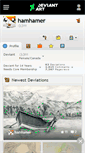 Mobile Screenshot of hamhamer.deviantart.com