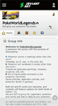 Mobile Screenshot of pokeworldlegends.deviantart.com
