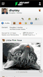 Mobile Screenshot of dhunley.deviantart.com