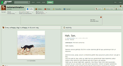 Desktop Screenshot of melomarshmallow.deviantart.com