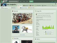 Tablet Screenshot of epic-sangheili.deviantart.com