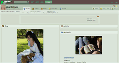Desktop Screenshot of phantomsox.deviantart.com
