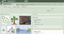 Desktop Screenshot of momothewitch.deviantart.com