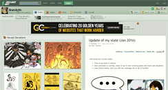 Desktop Screenshot of brandyjin.deviantart.com