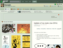 Tablet Screenshot of brandyjin.deviantart.com