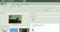 Desktop Screenshot of dtlynx.deviantart.com