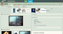 Desktop Screenshot of andrewh.deviantart.com